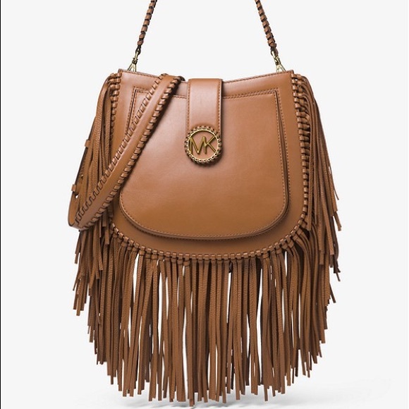 Michael Kors Handbags - MICHAEL KORS LILLIE MD HOBO MESSENGER BAG